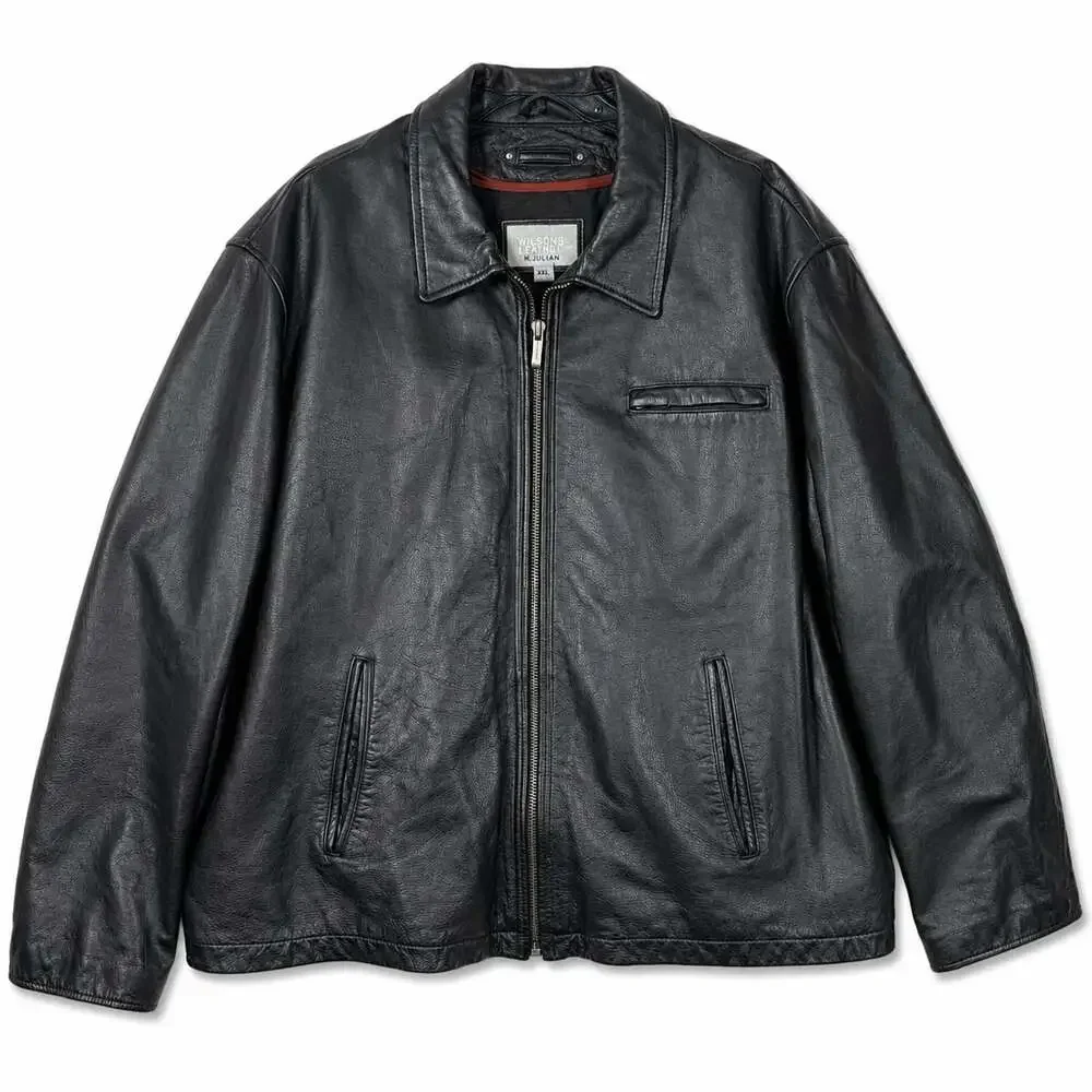 Vintage Wilsons Leather M. Julian Genuine Leather Insulated Bomber Jacket